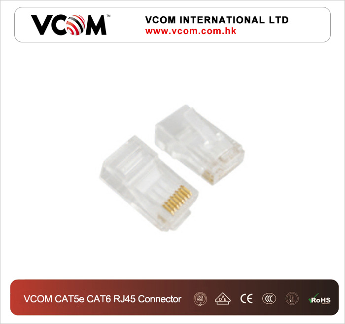 Connecteur VCOM CAT5e CAT6 RJ45 