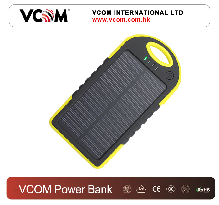 Nouvelle Banque d'alimentation portable solaire VCOM 