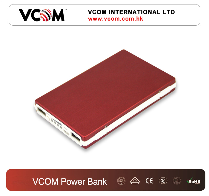 Banque d'alimentation portable VCOM  pour mobile