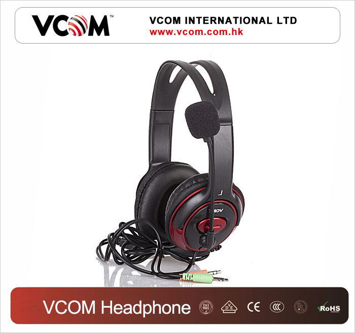 Casque VCOM de Haute Qualit pour jeu avec prise USB