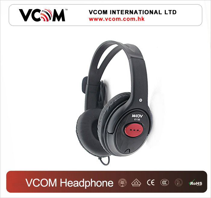 Casque VCOM de Haute Qualit avec microphone 