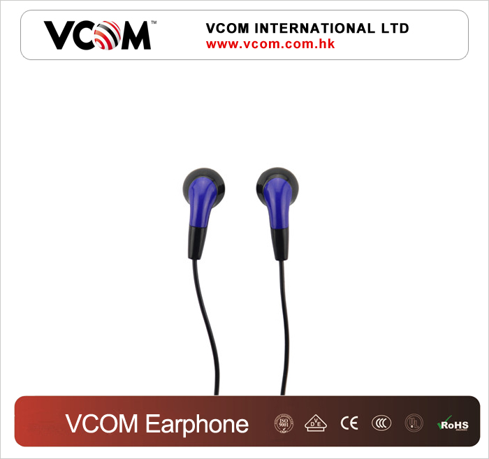 Ecouteurs VCOM  plastique lgants pour Musique