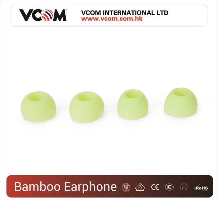 Ecouteurs VCOM Style Bamboo 