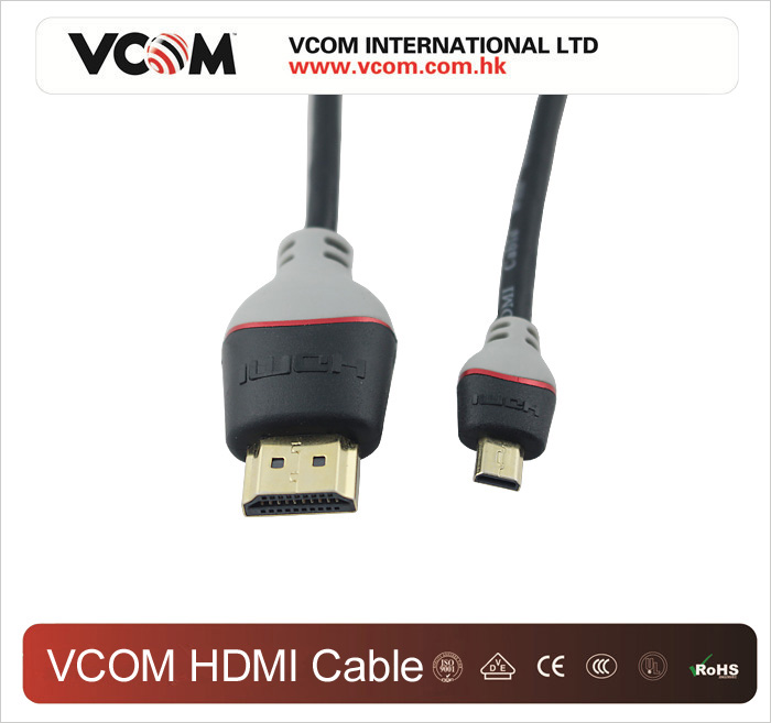 Cble HDMI VCOM mince avec haute vitesse pour les appareils portables