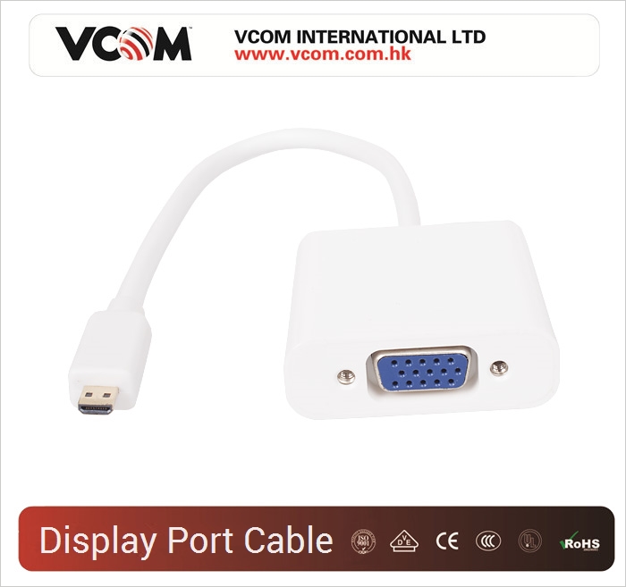 Mini HDMI VCOM vers VGA cble DP