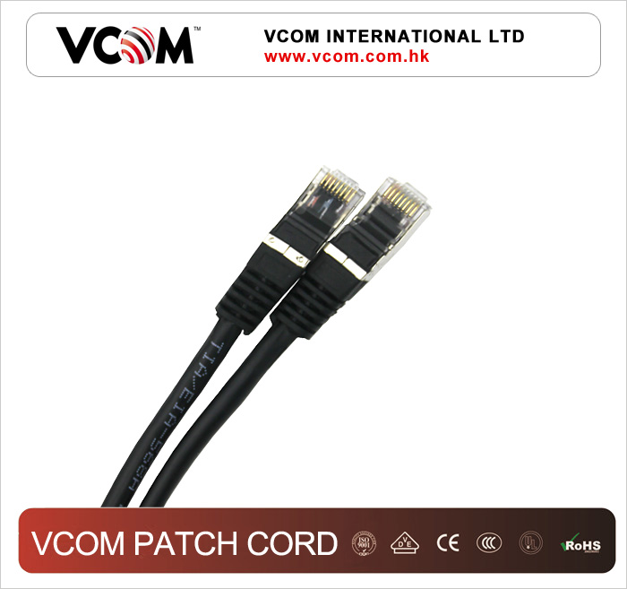 Corde VCOM FTP CAT6 Noir