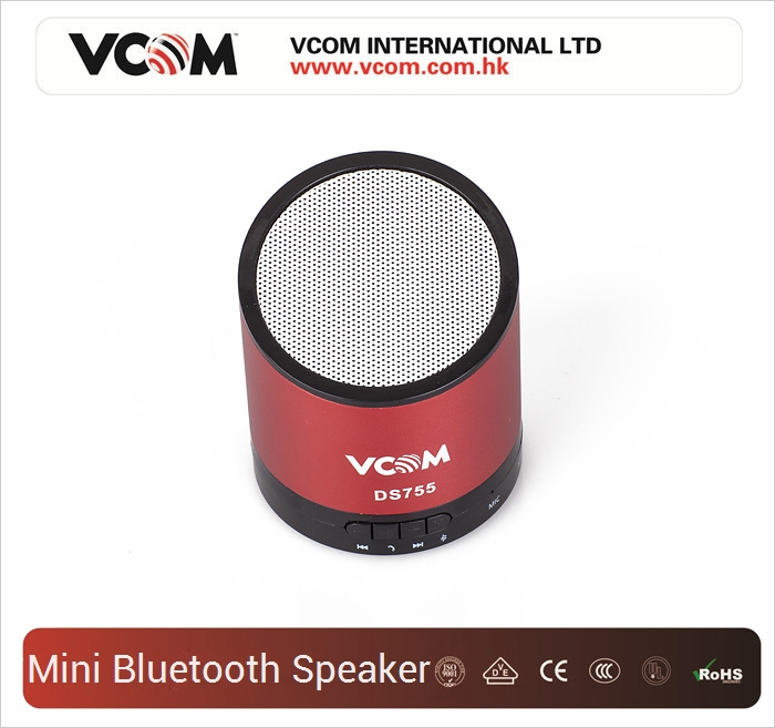 Mini haut-parleur portable VCOM audio avec Bluetooth