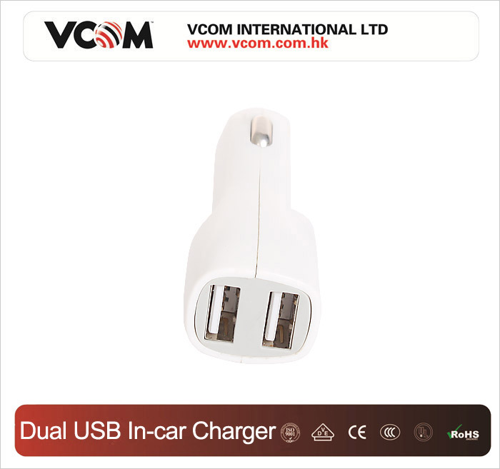 Mini Chargeur de voiture USB VCOM  Carr