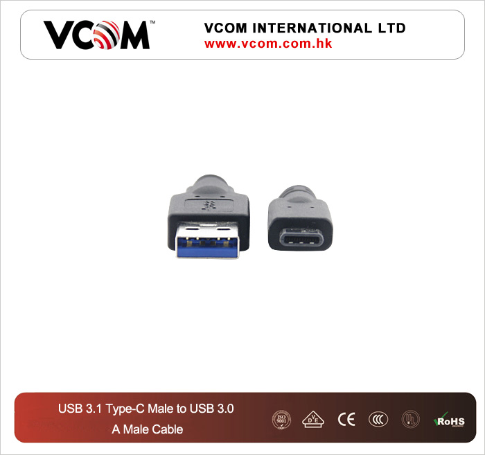 Cble VCOM USB 3.1, rcent et rapide USB