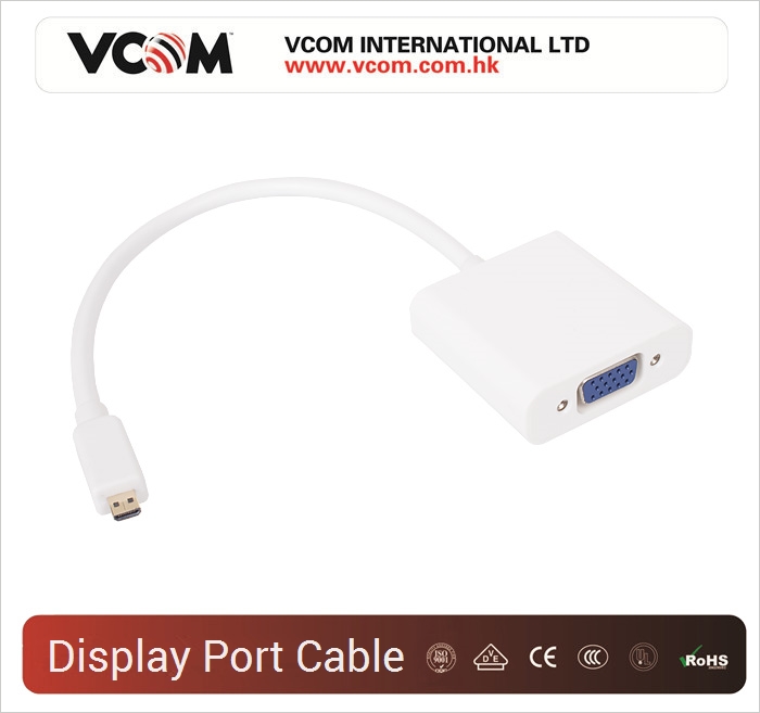 Mini HDMI VCOM vers VGA cble DP