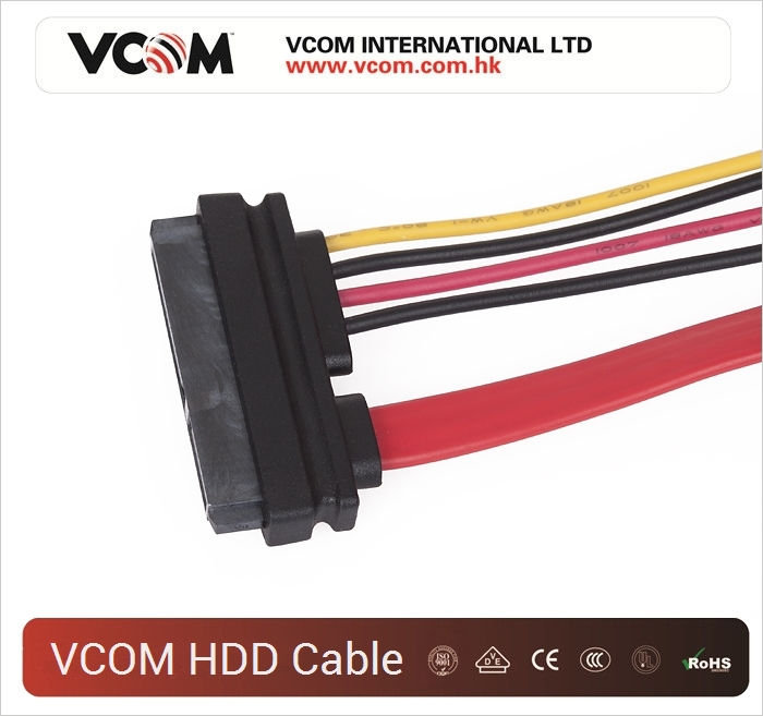 Cble VCOM  Sata d'alimentation 