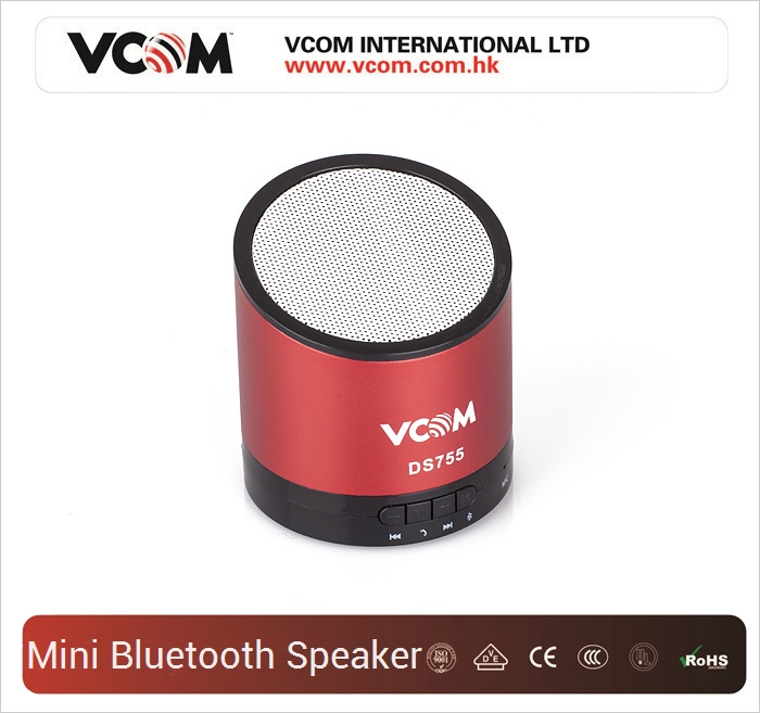 Mini haut-parleur portable VCOM audio avec Bluetooth