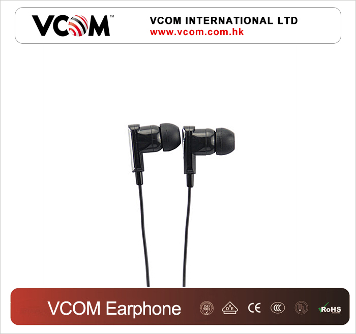 Ecouteurs VCOM  plastique lgants pour Musique