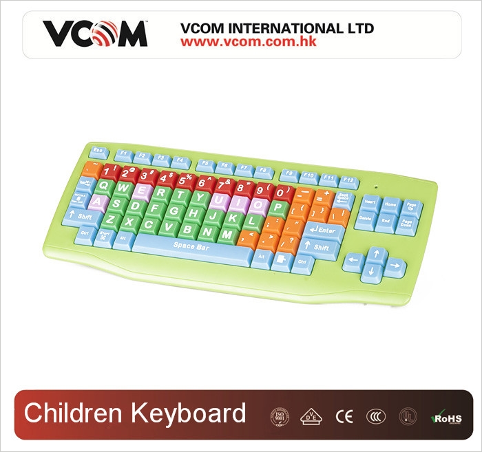 Clavier VCOM avec une conception colorie