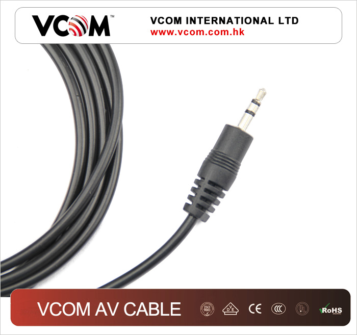 VCOM 3,5 mm Cble Audio  2 fiches RCA 