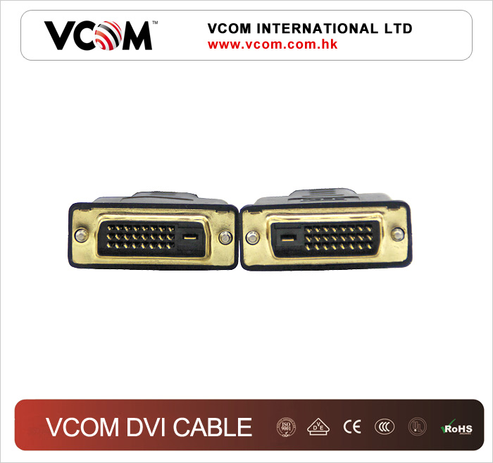 cble DVI VCOM 24 + 1 M / M + 2 ferrites