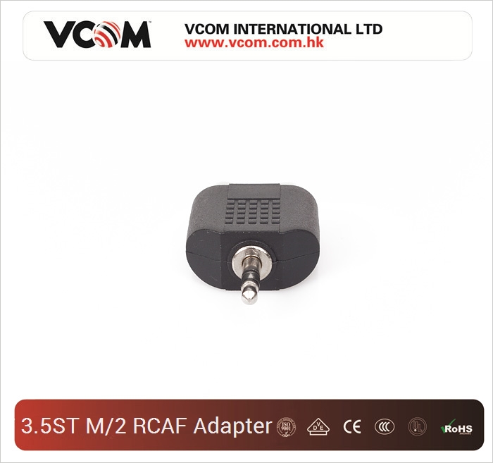 Adaptateur VCOM 3,5 STM / 2 RCAF 