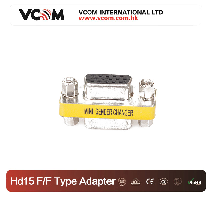 Adaptateur VCOM VGA HD15 femelle/femelle