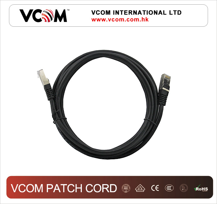 Corde VCOM FTP CAT6 Noir