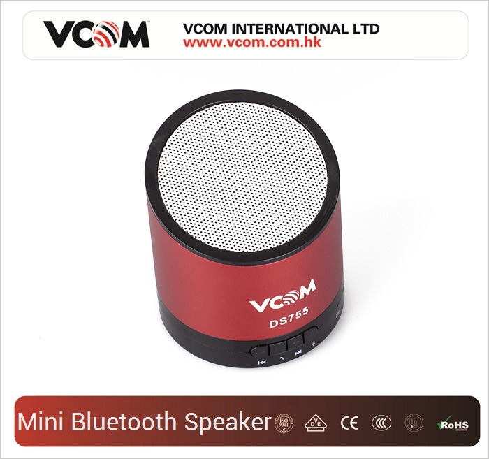 Mini haut-parleur portable VCOM audio avec Bluetooth