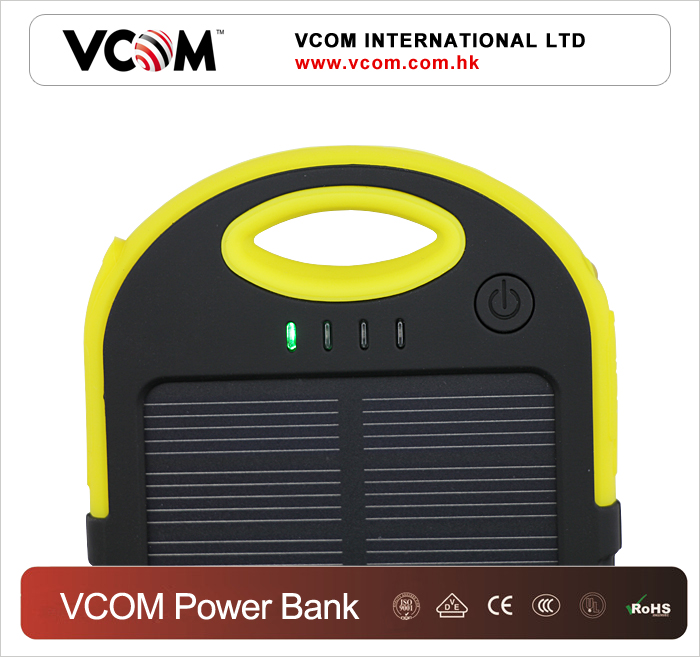 Nouvelle Banque d'alimentation portable solaire VCOM 