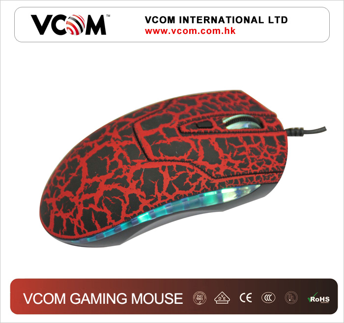 Souris VCOM LED pour jeu avec un style particulier