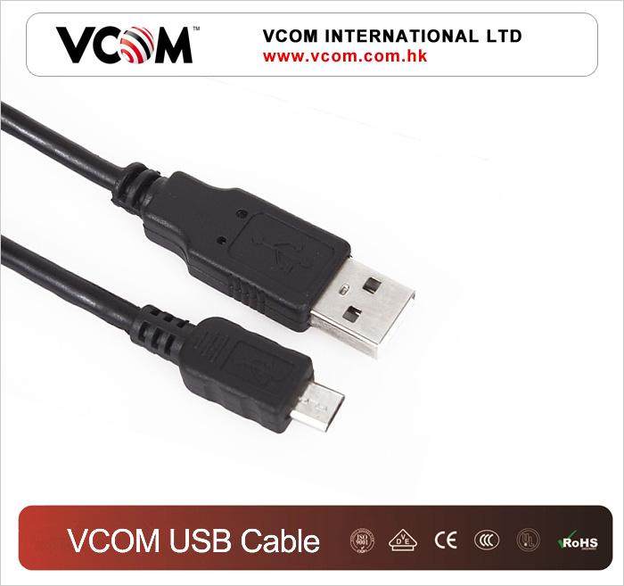 Cble VCOM AM  Noir   Micro  USB 2.0