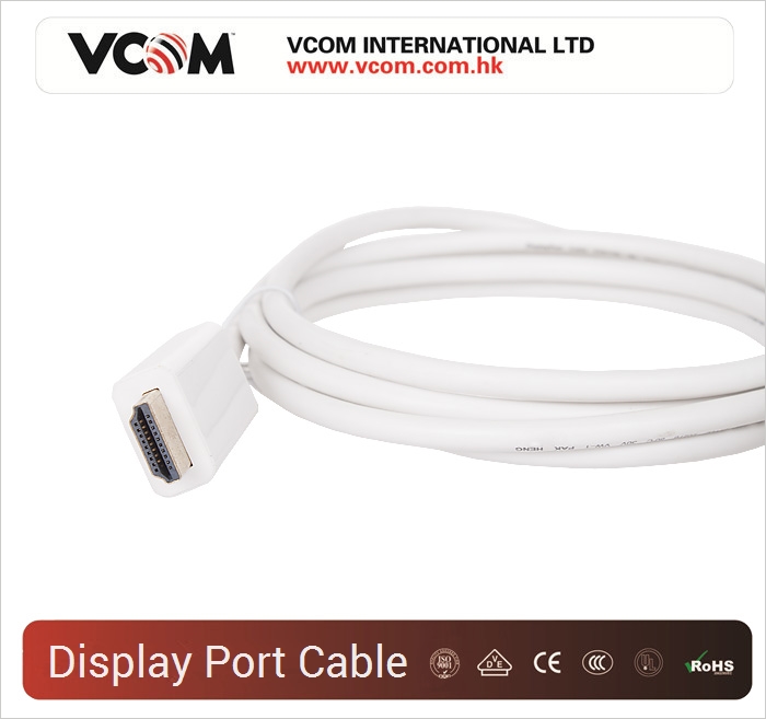 cble VCOM  Mini affichage M/HDMI 19P M Blanc