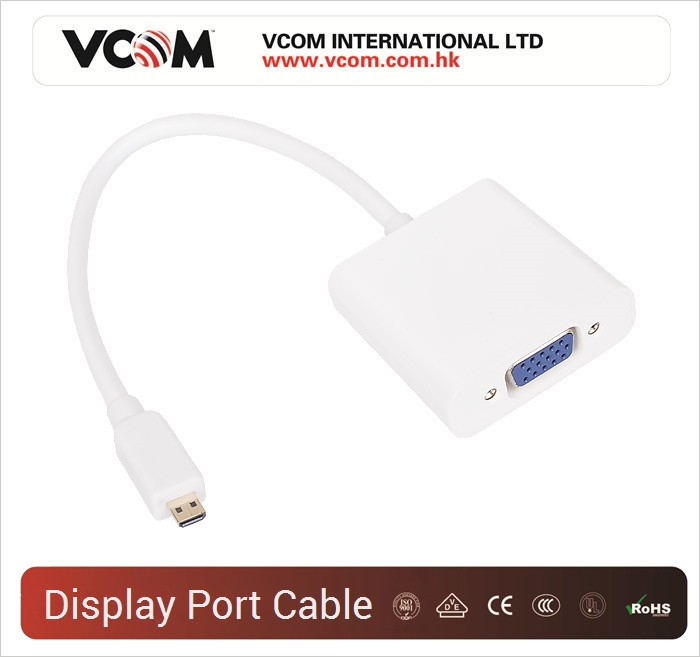 Mini HDMI VCOM vers VGA cble DP