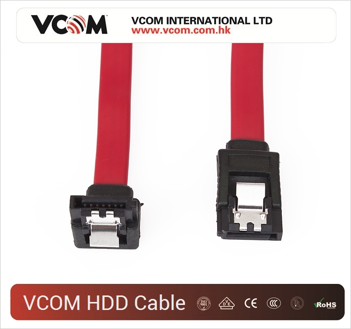 Cbles VCOM Sata  Angle  de Verrouillage droit  