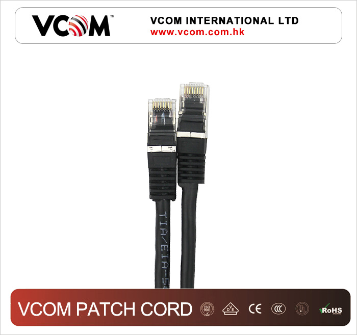 Corde VCOM FTP CAT6 Noir