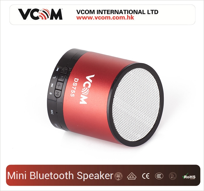 Mini haut-parleur portable VCOM audio avec Bluetooth