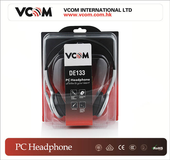 Casque VCOM stro avec microphone pour PC