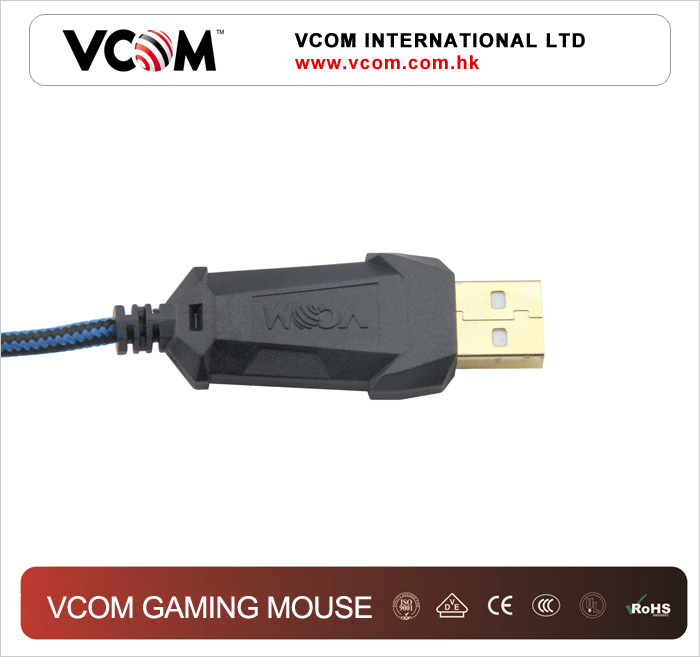 Souris VCOM LED pour jeu avec un style particulier