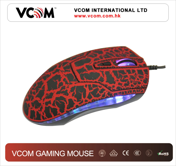 Souris VCOM LED pour jeu avec un style particulier