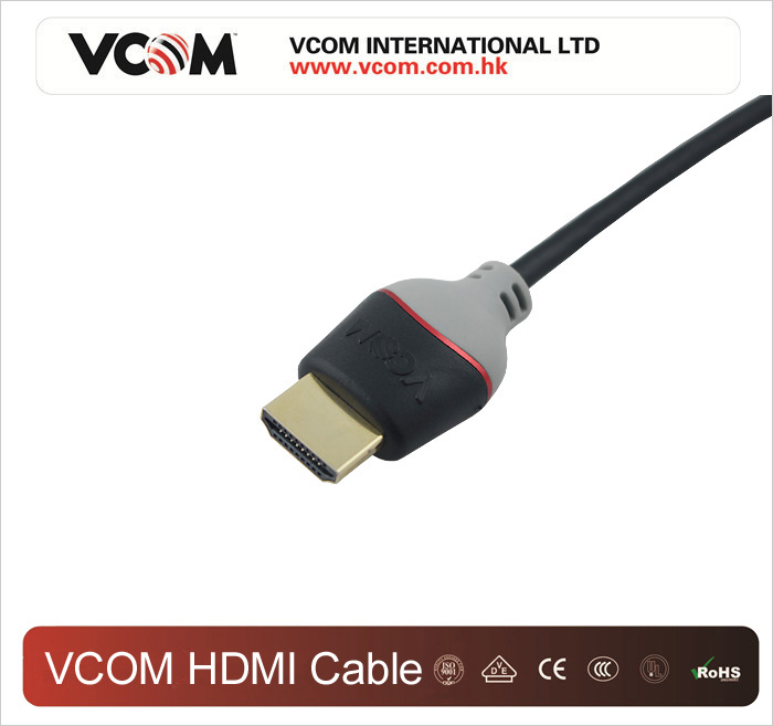 Cble HDMI VCOM mince avec haute vitesse pour les appareils portables