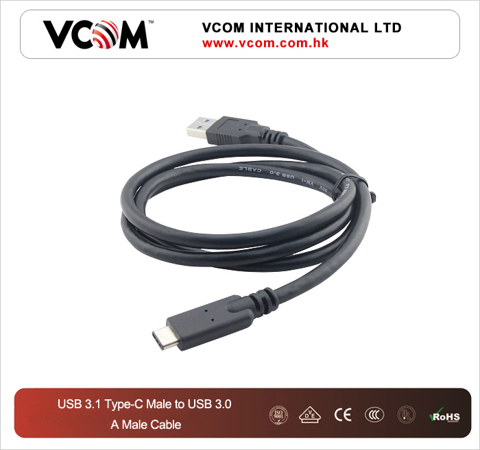 Cble VCOM USB 3.1, rcent et rapide USB