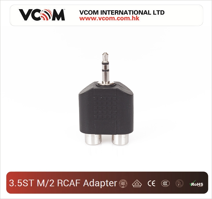 Adaptateur VCOM 3,5 STM / 2 RCAF 