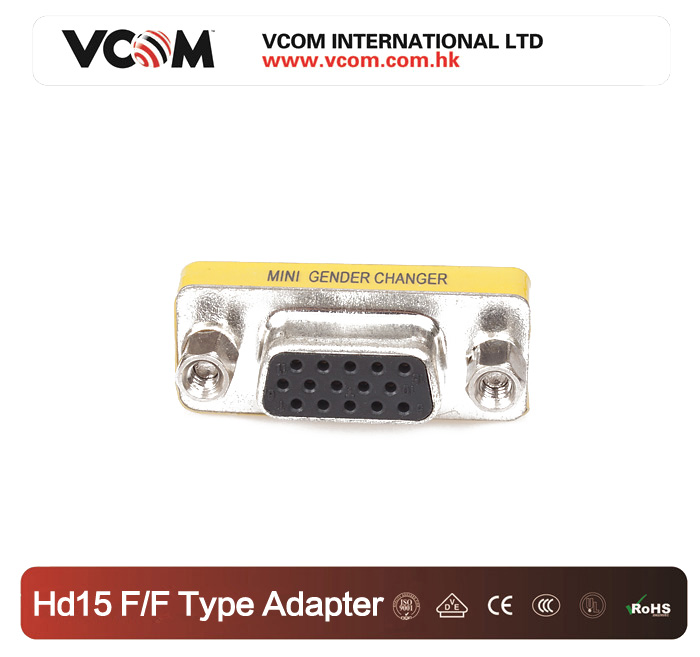 Adaptateur VCOM VGA HD15 femelle/femelle