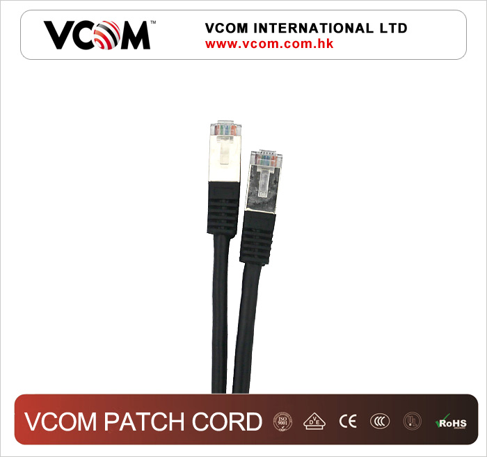 Corde VCOM FTP CAT6 Noir