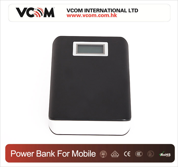 Banque d'alimentation portable VCOM 10400mah pour mobile