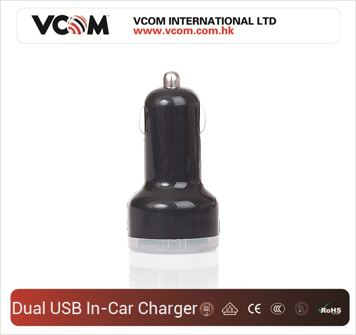 Mini Chargeur de voiture USB VCOM 