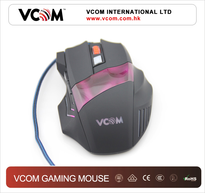 Souris VCOM LED pour jeu avec un style particulier