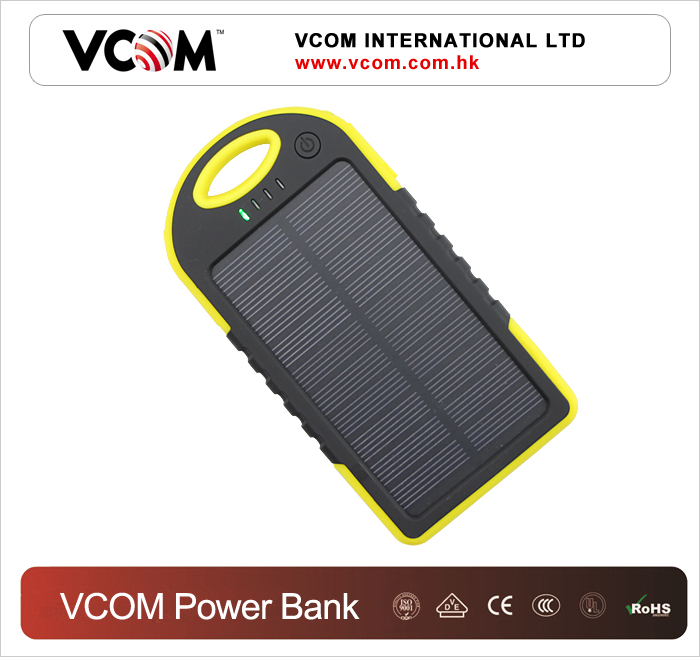 Nouvelle Banque d'alimentation portable solaire VCOM 