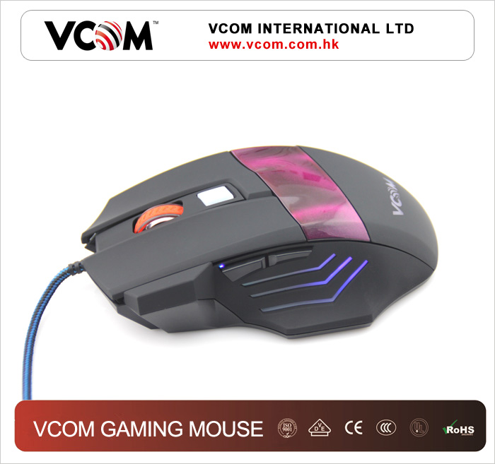 Souris VCOM LED pour jeu avec un style particulier