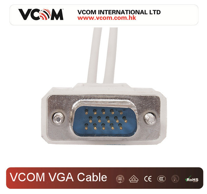 Cble VCOM  HD15M / 2x15F VGA 